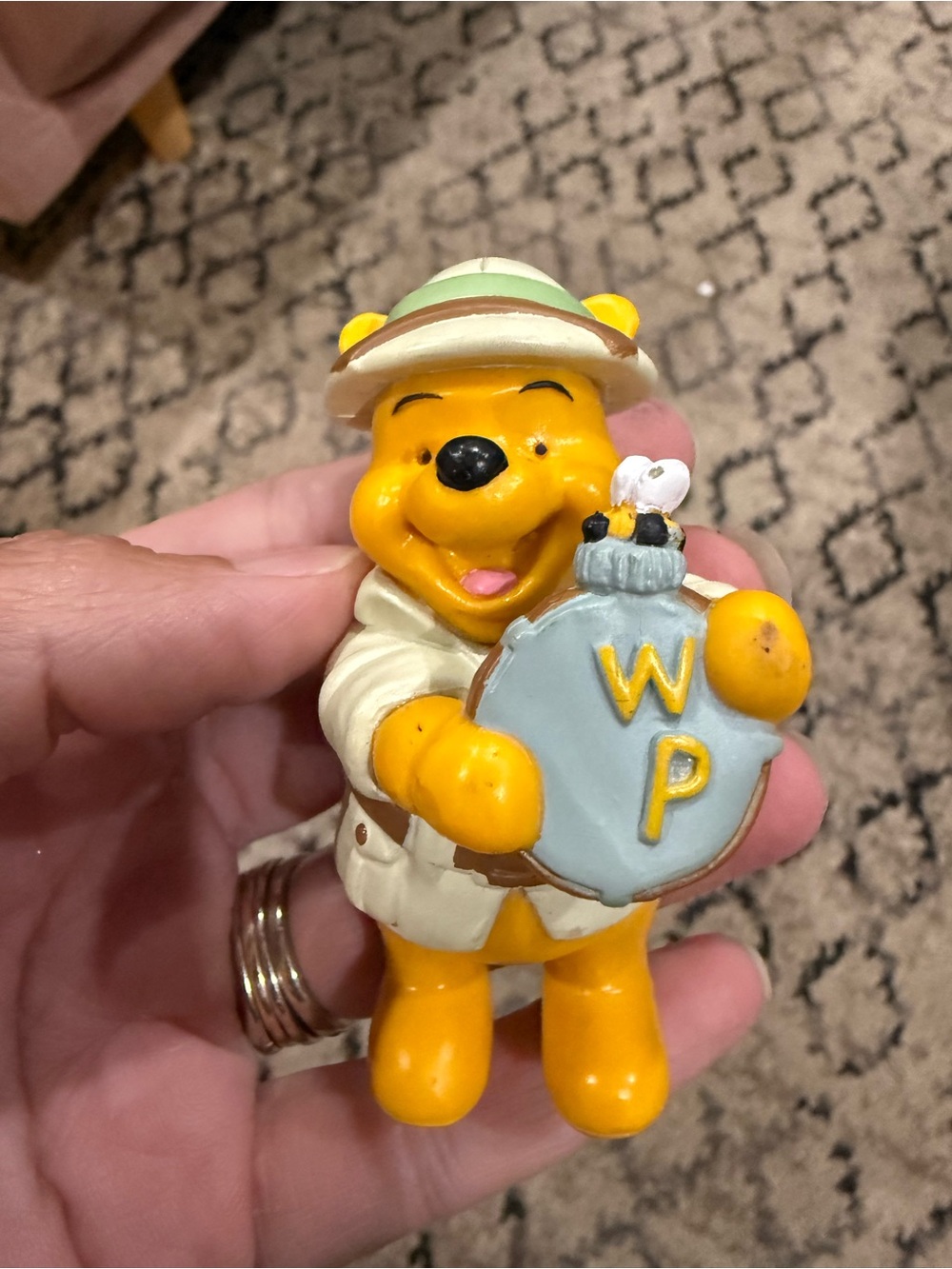 Winnie the Pooh Explorer Figure - Yellow and Blue Playset Character
